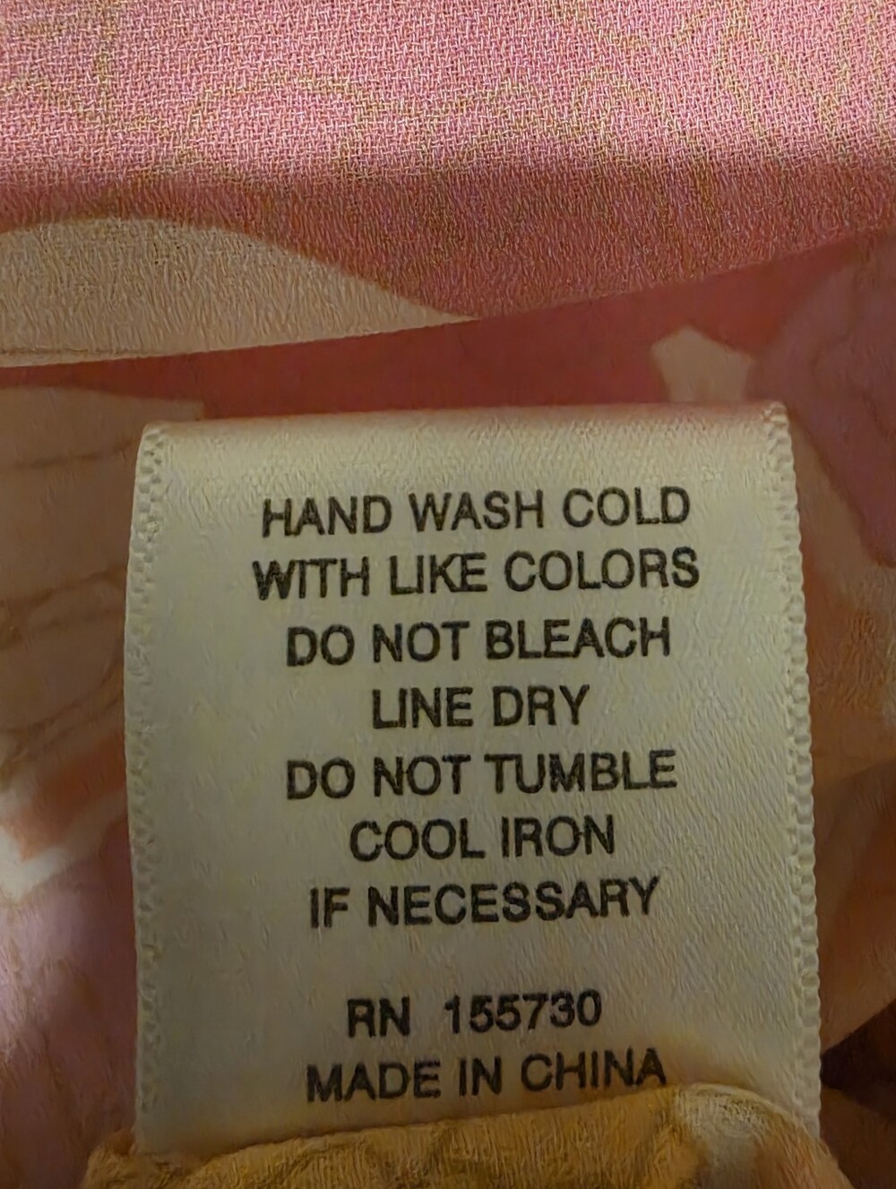 Rose+Olive Floral Ruched Blouse Size Small - Picture 6 of 6